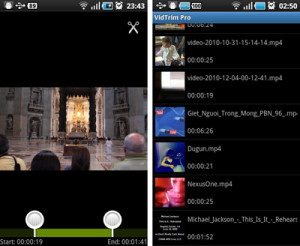 video editing apps, android apps, techbuzzes, techbuzzes.com, android device, vidtrim