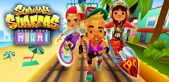 subway surfers miami update, world tour, android games, ios games, techbuzzes.com, techbuzzes, games, subway surfers, miami update