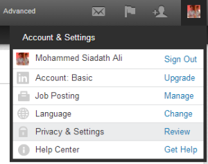 Account & Settings Tab,Account & Settings Tab LinkedIn,techbuzzes