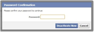 delete facebook account,Password Confirmation,facebook Password Confirmation,techbuzzes