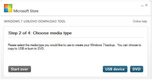 the Windows 7 USB DVD Download Tool, .ISO to USB, techbuzzes
