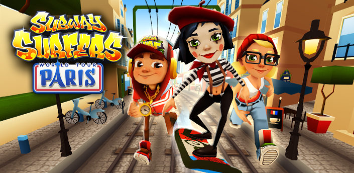 Subway Surfers - The #SubwaySurfers World Tour goes to cool Berlin! 🐻  Download the new update NOW:  Let's get moving! 🎵