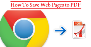Save Web Pages To PDF, Chrome to PDF, techbuzzes