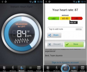 Fitness Apps for Android Phones, Instant Heart Rate, Instant Heart Rate for Android Phones, techbuzzes