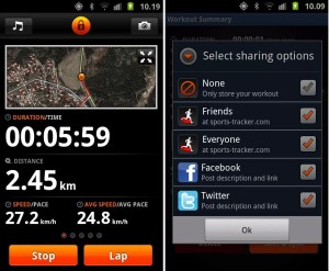 Fitness Apps for Android Phones, Sports Tracker, Sports Tracker for Android Phones, Techbuzzes