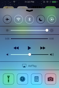 iOS 7 Tricks , Control Panel iOS 7, Control Panel on iOS 7, Control Center on iOS 7, ShortCut on iOS 7, techbuzzes