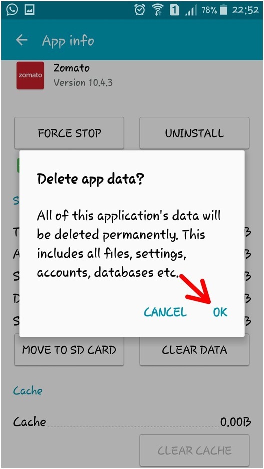 Delete App data, Clear App Cache or Clear App Data, techbuzzes, techbuzzes.com