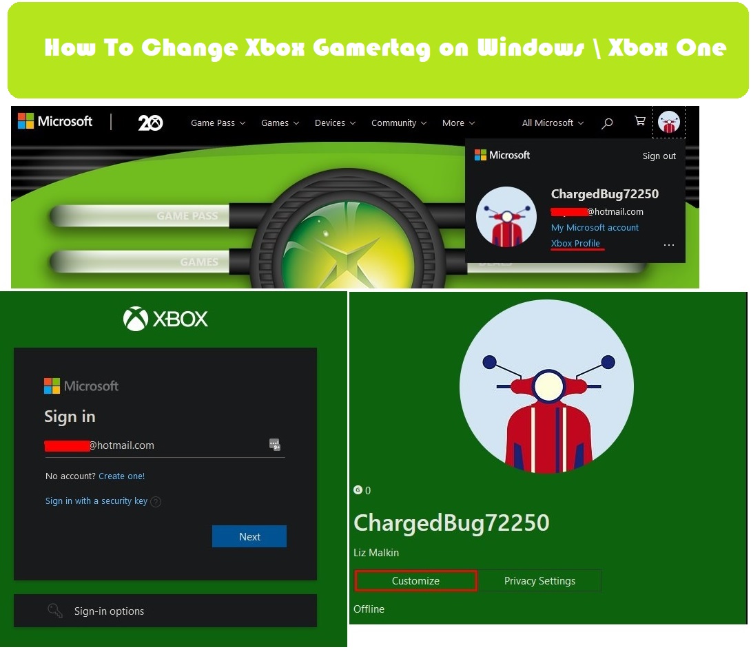 How to Change Xbox Gamertag on Iphone?