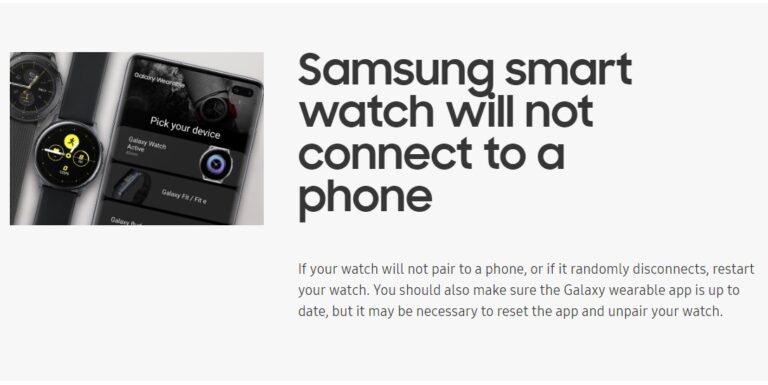 Samsung Galaxy Watch 4 Not Connecting, Samsung Galaxy Watch 4 Not Connecting to phone, Samsung Galaxy Watch 4,