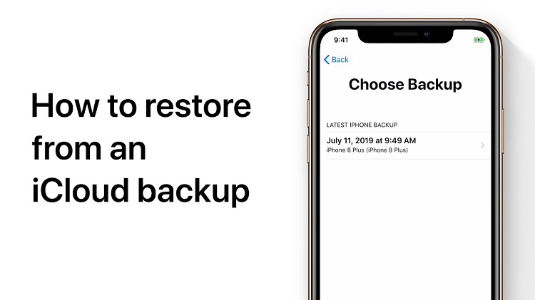 iPhone Restore from Backup,