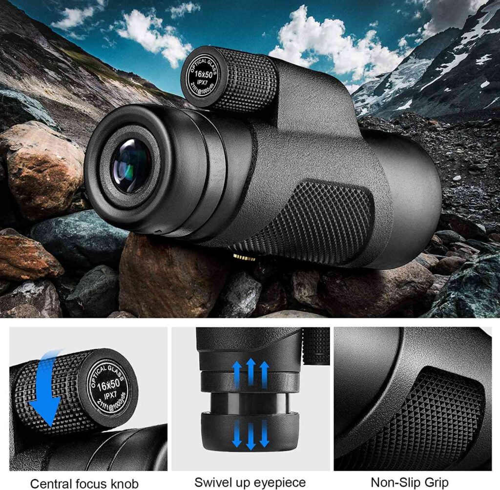 DIFOO Monocular Telescope for Smartphone, monocular telescope for iPhone, best monocular telescope for iPhone