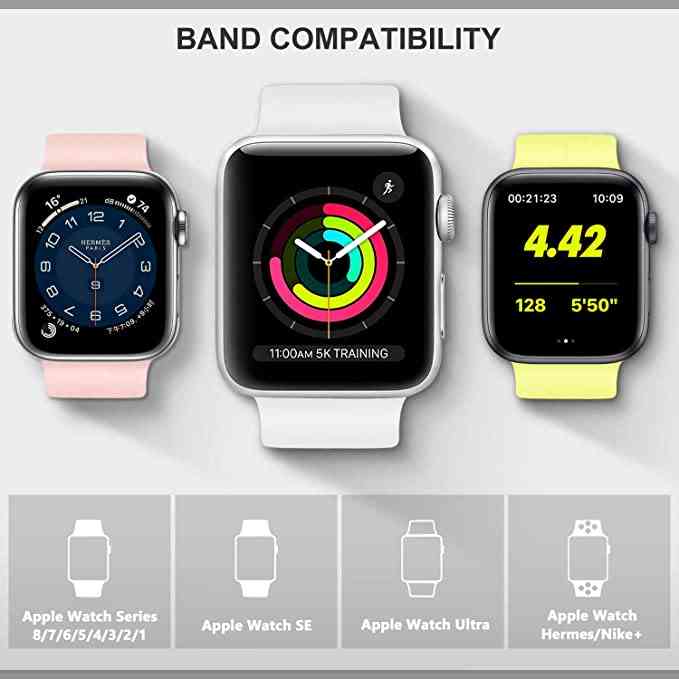 Unnite Stretchy Solo Loop Band, best apple watch band for swimming, apple watch band for swimming, watch band for swimming, 