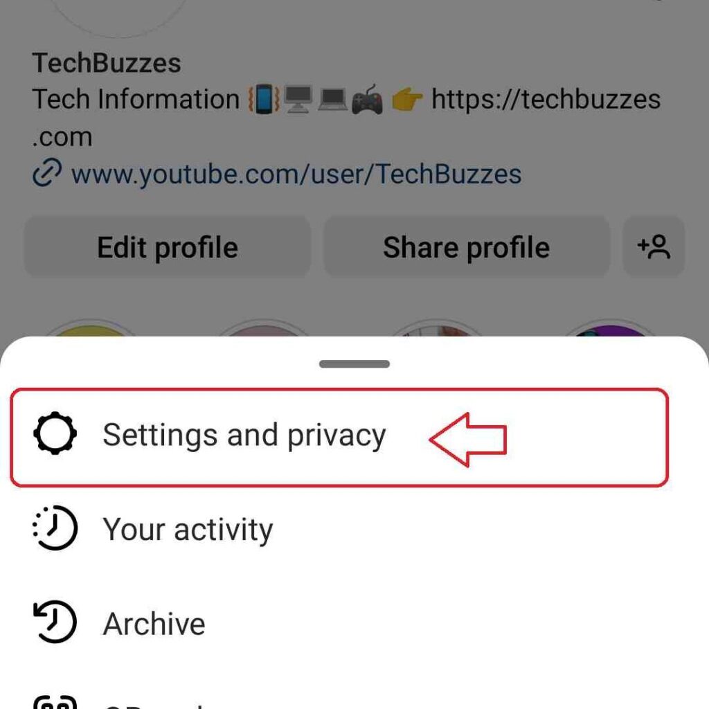 Instagram Settings and Privacy